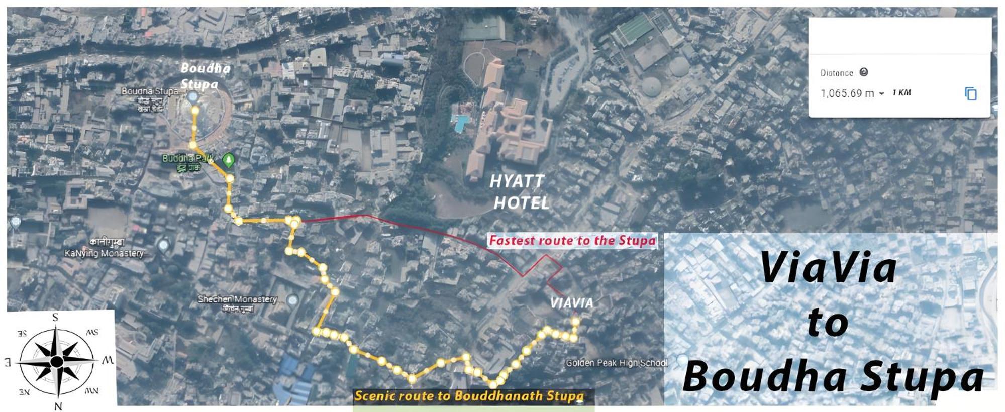 Viavia Boutique Hotel - Kathmandu Catmandu Exterior foto
